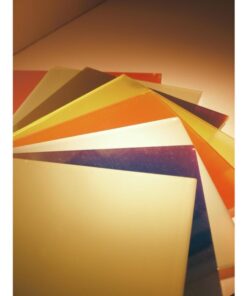 EUROLITE Dichro, orange, frosted, 165x132mm