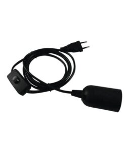 EUROLITE E-27 Socket Power Cable, Plug, Switch
