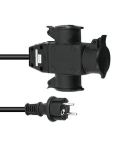 EUROLITE Extension 3x1.5 10m 3-fold