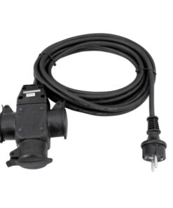 EUROLITE Extension 3x1.5 5m 3-fold