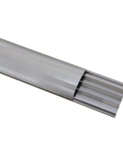 EUROLITE Floor Cable Channel 75mm silver 2m
