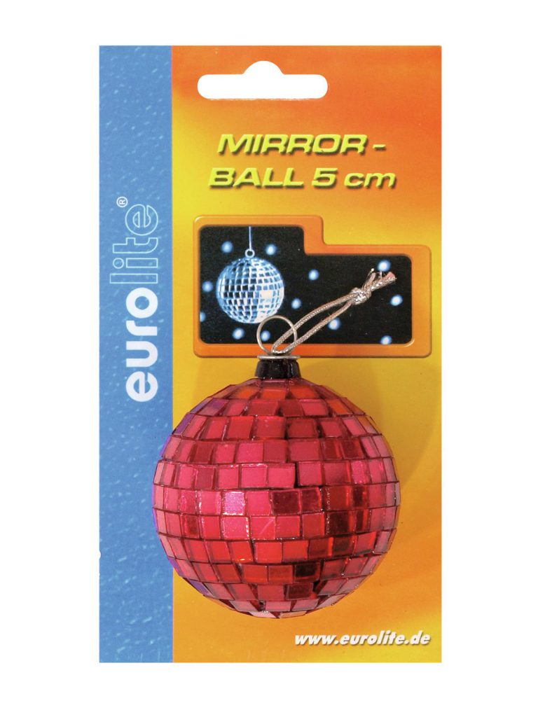 EUROLITE Mirror Ball 5cm red
