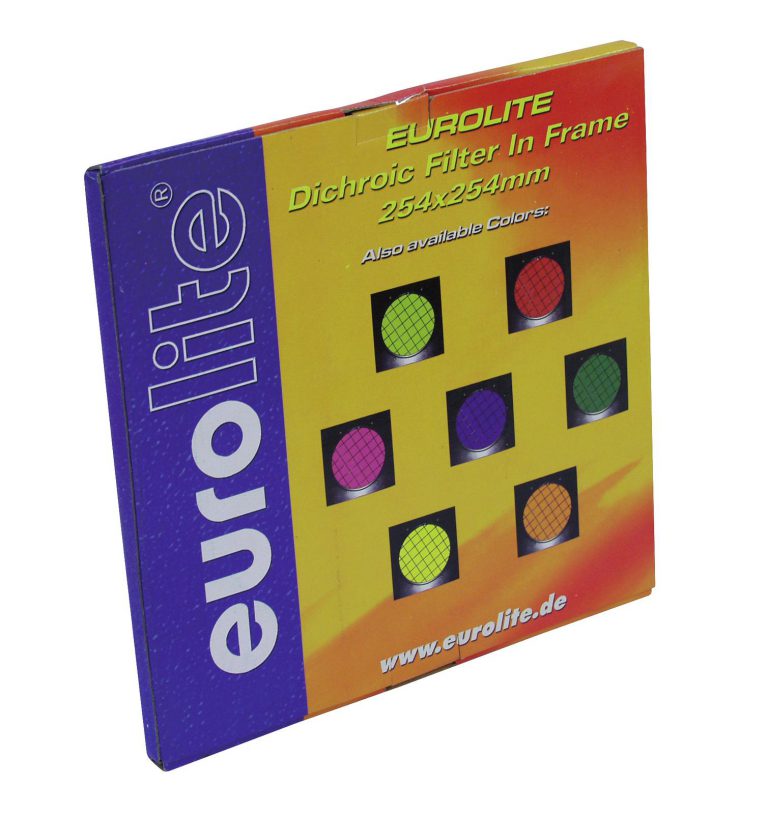 EUROLITE Orange Dichroic Filter black Frame PAR-64
