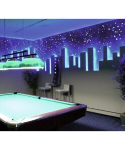 EUROLITE RUBBERLIGHT LED RL1-230V blue 9m