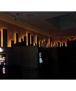 EUROLITE RUBBERLIGHT LED RL1-230V yellow 9m