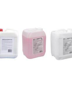 EUROLITE Set 3x UV Bubble fluid 5l yellow + red + blue