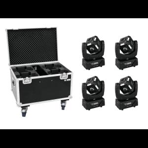 EUROLITE Set 4x LED MFX-3 Action Cube + Case