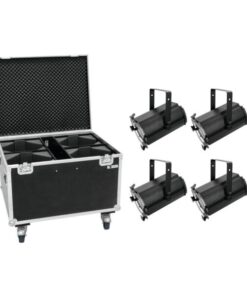 EUROLITE Set 4x LED THA-120PC Theater-Spot + Case