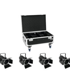 EUROLITE Set 4x LED THA-60PC + Case