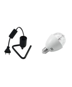 EUROLITE Set LED BC-1 RGB + Triangle base black