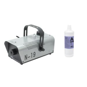 EUROLITE Set N-19 Smoke machine silver + A2D Action smoke fluid