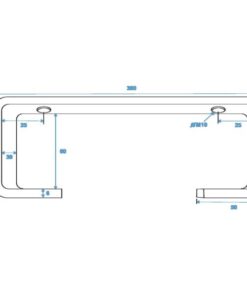EUROLITE TCH-50/30 C-Clamp 30cm, silver