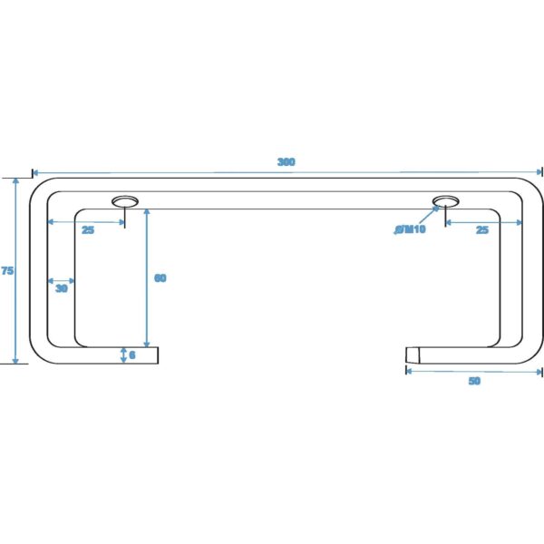 EUROLITE TCH-50/30 C-Clamp 30cm, silver