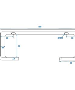 EUROLITE TCH-50/65 C-Clamp 65cm, silver