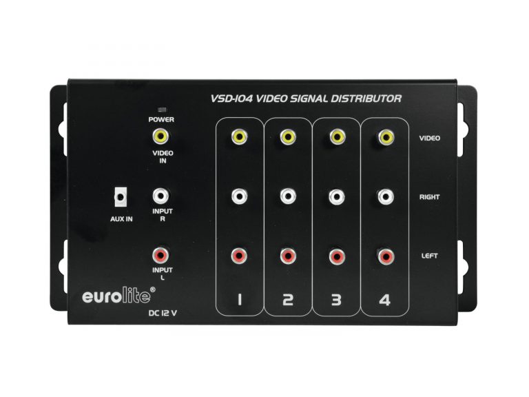 EUROLITE VSD-104 Video distributor 1in4
