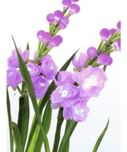 EUROPALMS Arum set, 3 branches with LEDs, pink 85cm