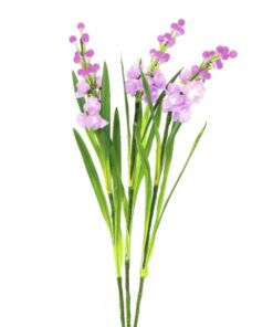 EUROPALMS Arum set, 3 branches with LEDs, pink 85cm