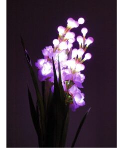EUROPALMS Arum set, 3 branches with LEDs, pink 85cm