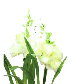 EUROPALMS Arum set, 3 branches with LEDs white 85cm