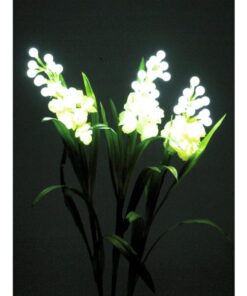 EUROPALMS Arum set, 3 branches with LEDs white 85cm