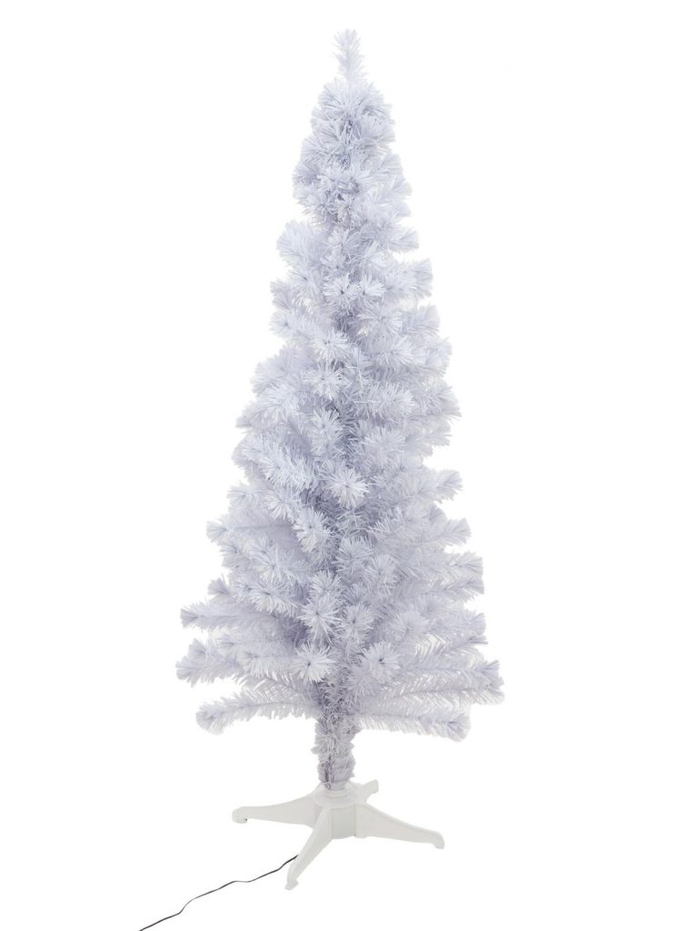 EUROPALMS Christmas tree Fiber LED, 180cm, white