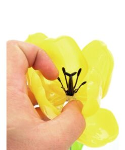 EUROPALMS Crystal tulip, yellow 61cm 12x