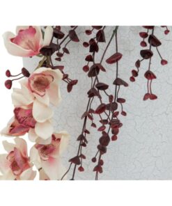 EUROPALMS Cymbidium spray, white-pink, 90cm