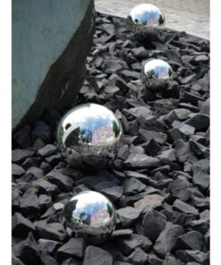 EUROPALMS Deco Ball 20cm, silver