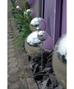 EUROPALMS Deco Ball 30cm, silver