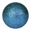 EUROPALMS Deco Ball 3,5cm, blue, glitter 48x