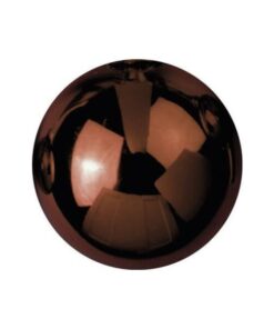 EUROPALMS Deco Ball 3,5cm, brown, shiny 48x
