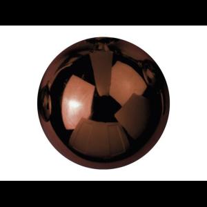 EUROPALMS Deco Ball 3,5cm, brown, shiny 48x