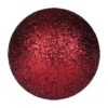 EUROPALMS Deco Ball 3,5cm, red, glitter 48x