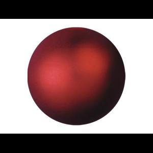 EUROPALMS Deco Ball 3,5cm, red, metallic 48x