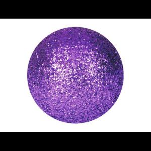 EUROPALMS Deco Ball 3,5cm, violet, glitter 48x