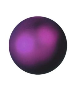 EUROPALMS Deco Ball 3,5cm, violet, metallic 48x