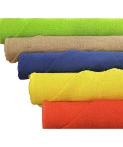 EUROPALMS Deco fabric, blue, 130cm