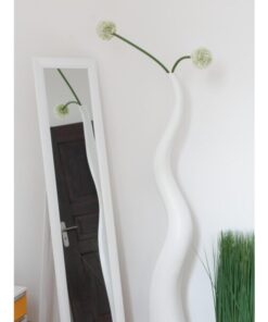 EUROPALMS Design vase WAVE-125, white