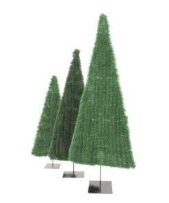EUROPALMS Fir tree, flat, light green, 120cm