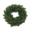 EUROPALMS Fir wreath, PE, 45cm