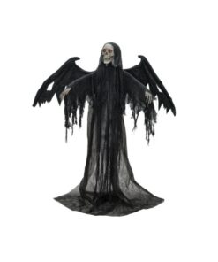 EUROPALMS Halloween Black Angel, 175x100x66cm