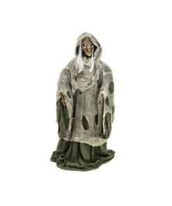 EUROPALMS Halloween Witch, green, 145x70x66cm