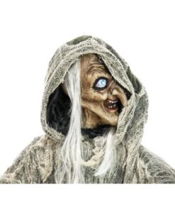EUROPALMS Halloween Witch, green, 145x70x66cm