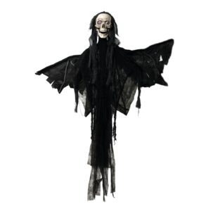 EUROPALMS Halloween figure Angel, animated 165cm