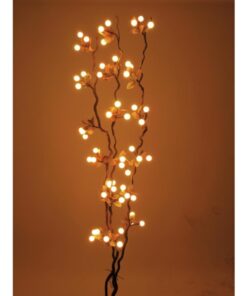EUROPALMS Heather twig, with LEDs, 180cm