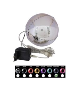 EUROPALMS LED Snowball 15cm, dark-blue