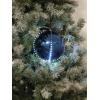 EUROPALMS LED Snowball 8cm, dark blue 5x