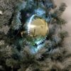 EUROPALMS LED Snowball 8cm, gold 5x
