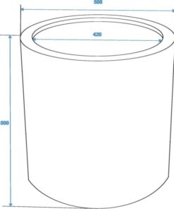 EUROPALMS LEICHTSIN TOWER-50, shiny-red