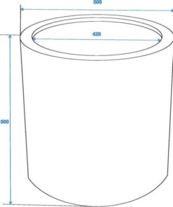 EUROPALMS LEICHTSIN TOWER-50, shiny-red